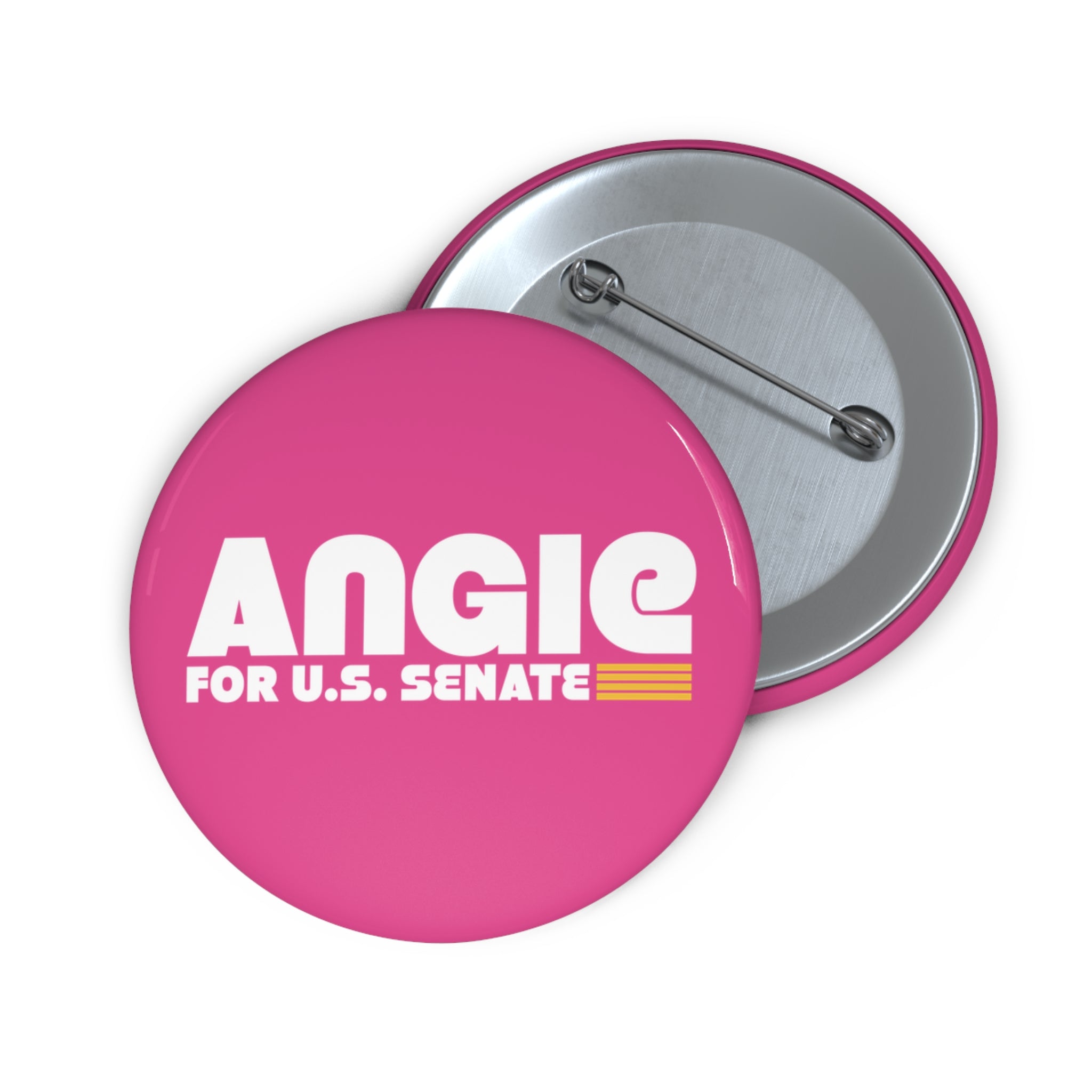 Angie for U.S. Senate Pin Button